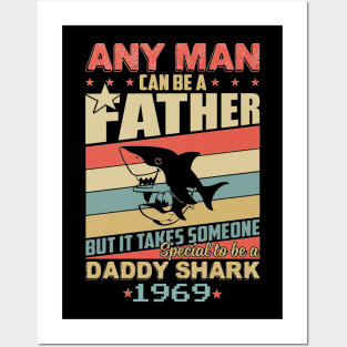 Any man can be a daddy shark 1969 Posters and Art